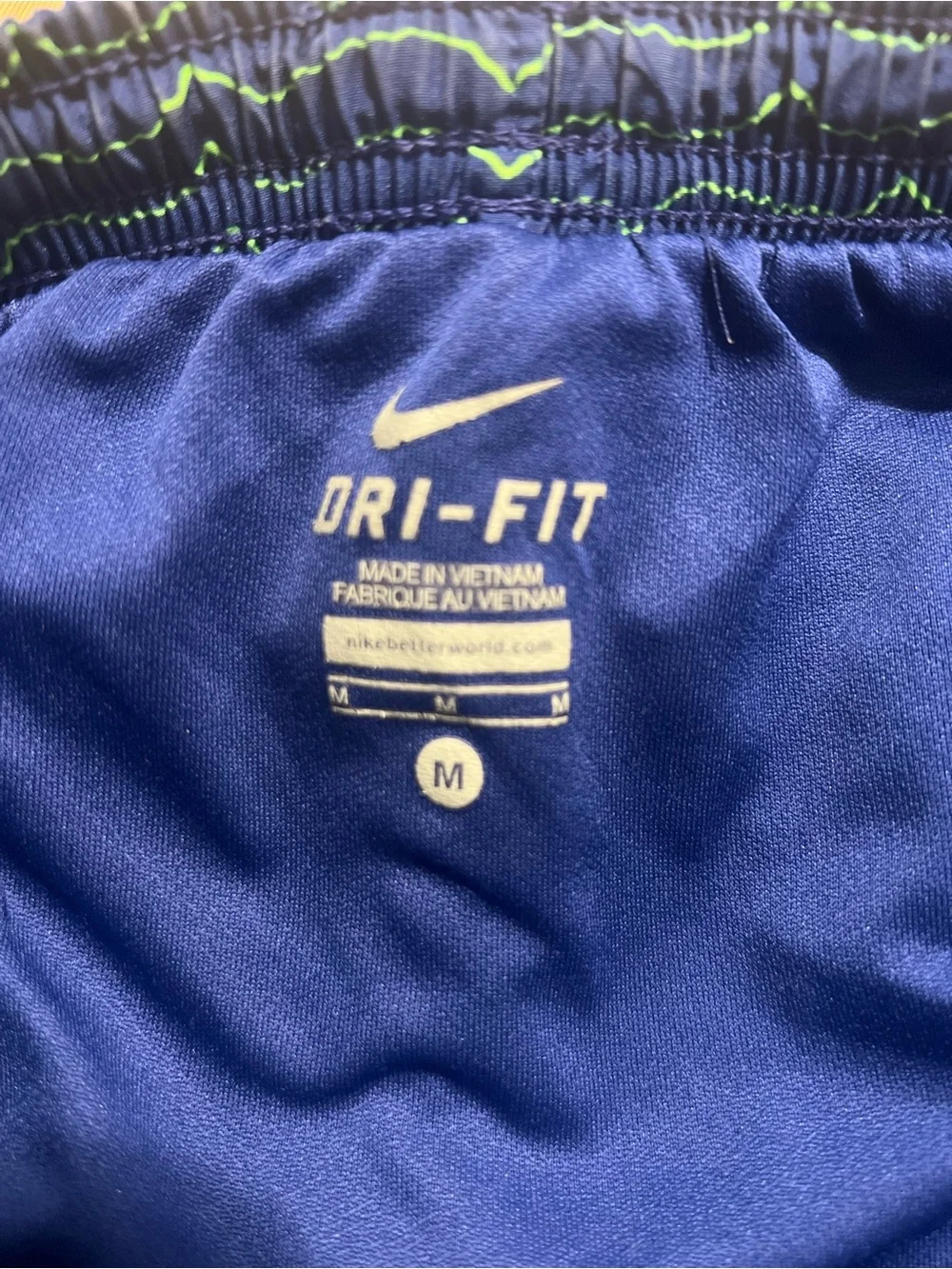 Nike Women’s Athletic Dri-Fit Fully Lined Running Shorts Size Medium